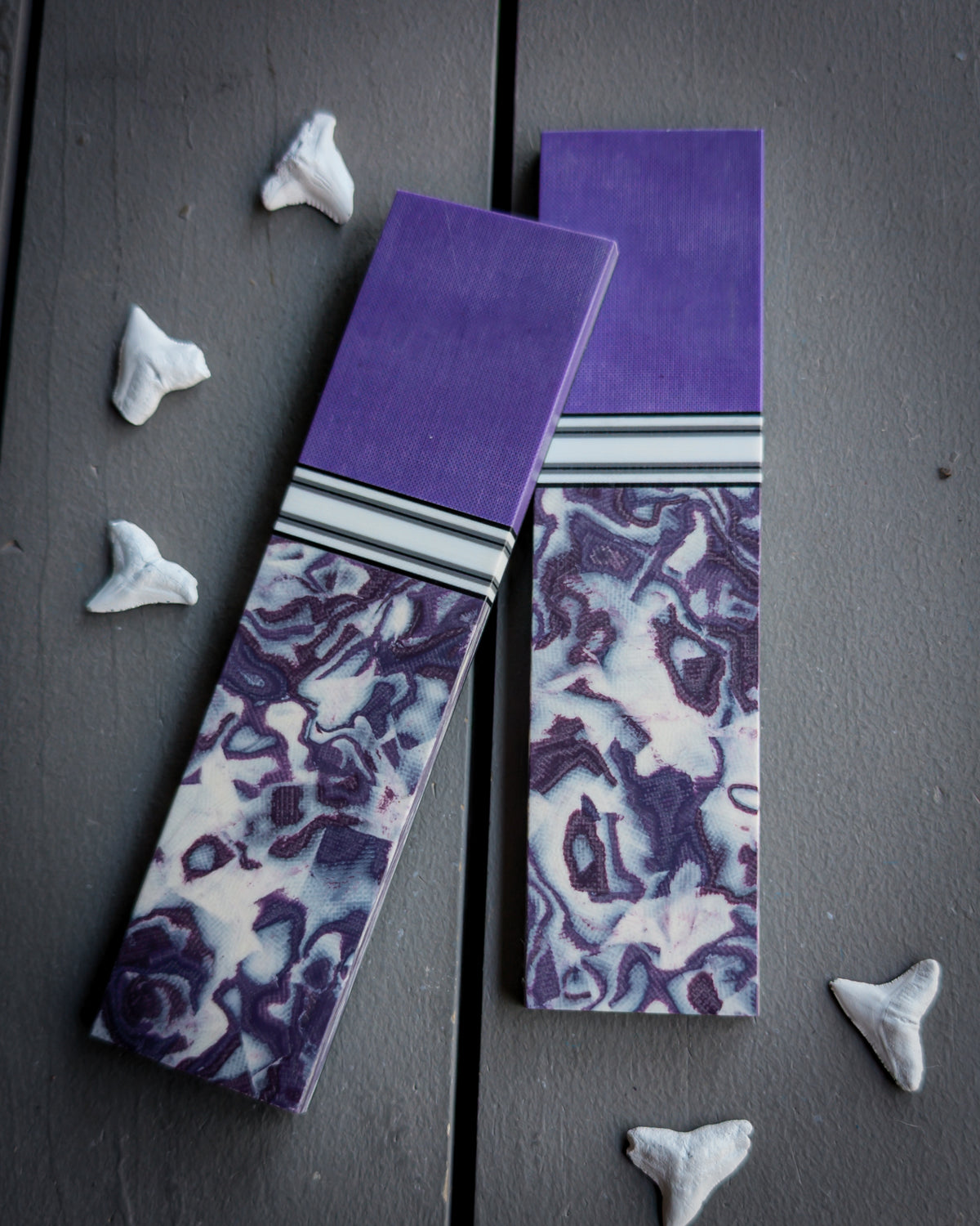 Lavendar Fields - Combo Knife Scales