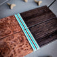 Turquoise Cowboy 1 - Segmented Knife Scales