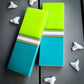 Aqua Daytime Delight - Segmented Knife Scales