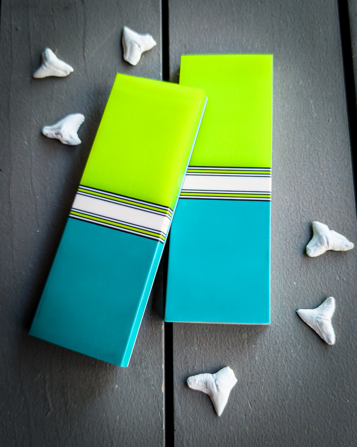 Aqua Daytime Delight - Segmented Knife Scales