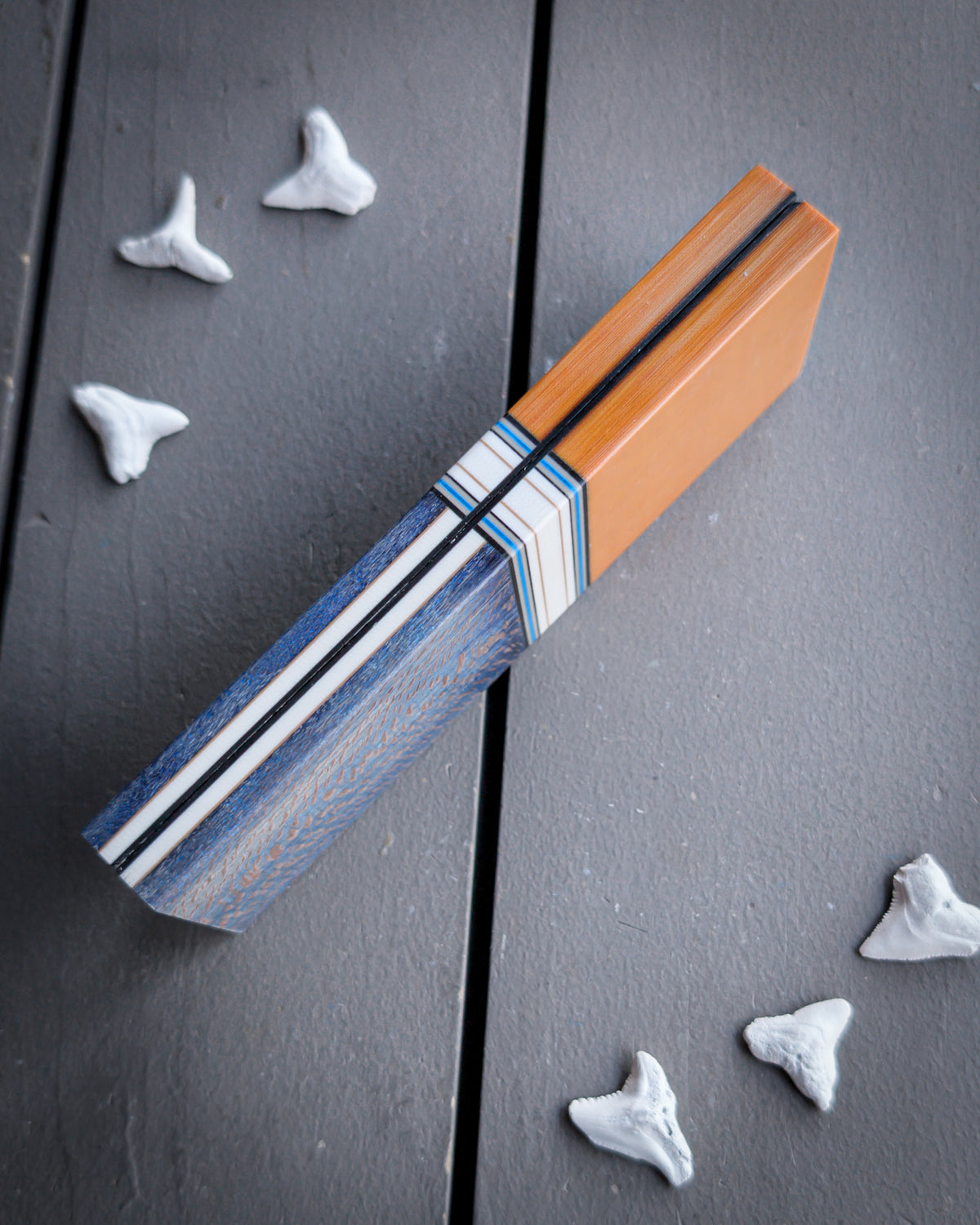 Blue Buttercream - Combo Knife Scales
