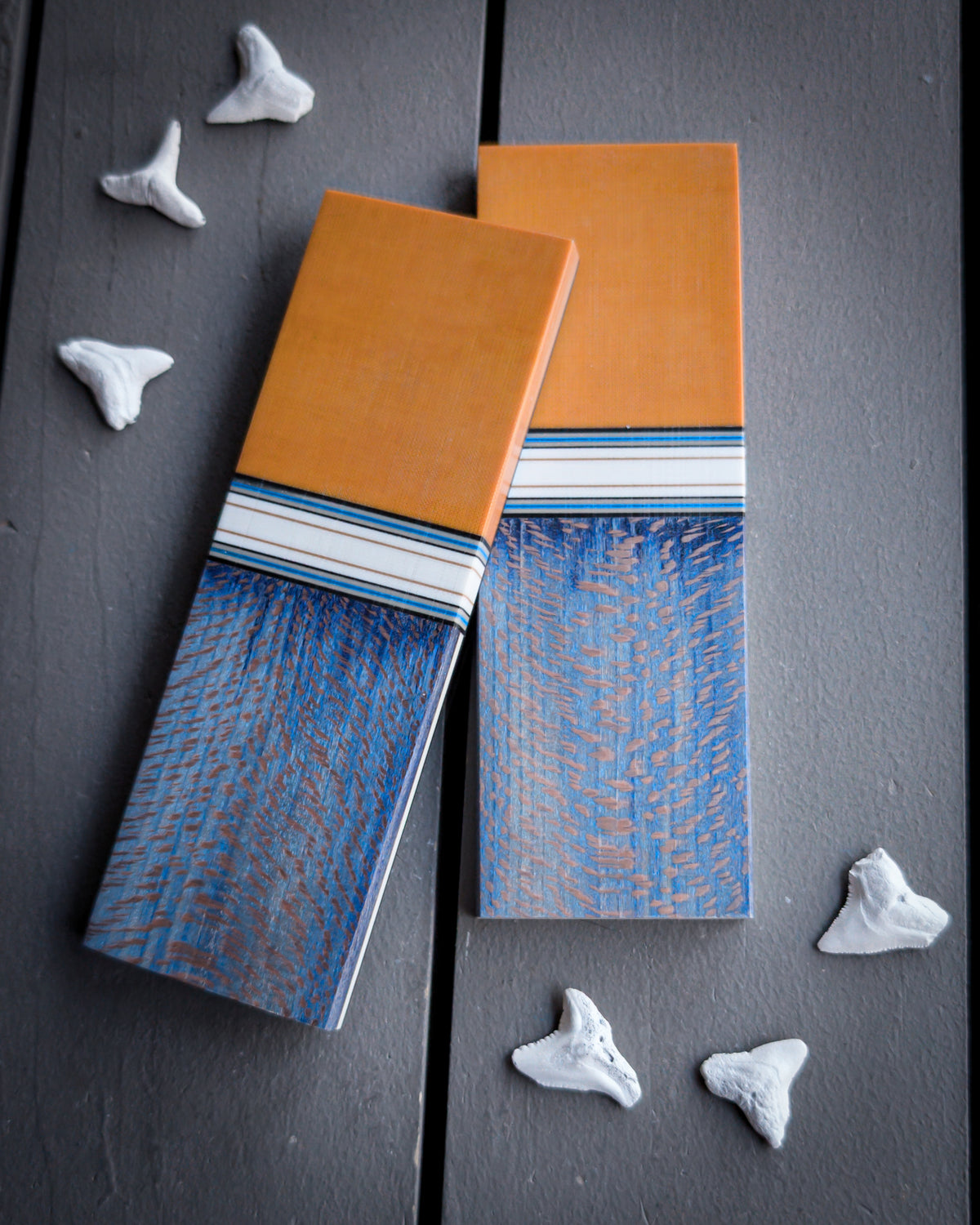 Blue Buttercream - Combo Knife Scales