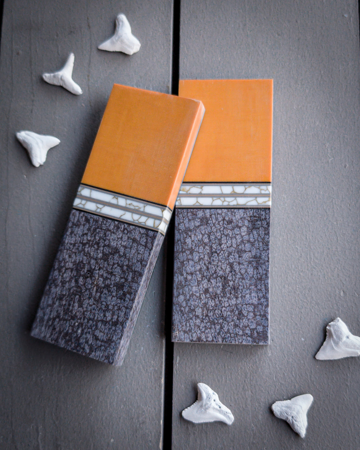 Grey Buttercream - Combo Knife Scales