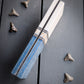 Mammoth Skittles (Blue) - Segmented Knife Scales