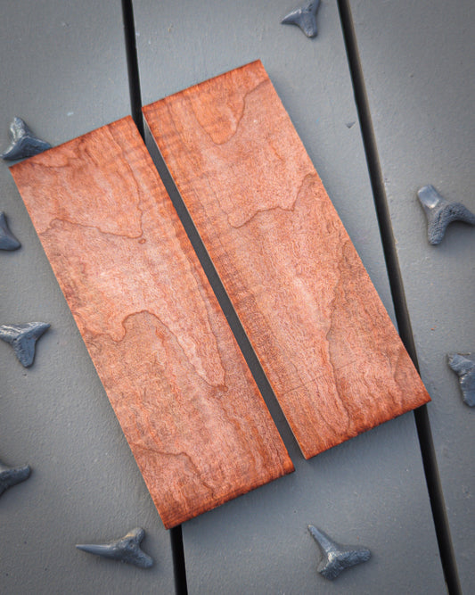 Orange Curly Maple