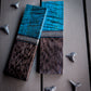 Blue Mango and Starlight - Segmented Knife Scales