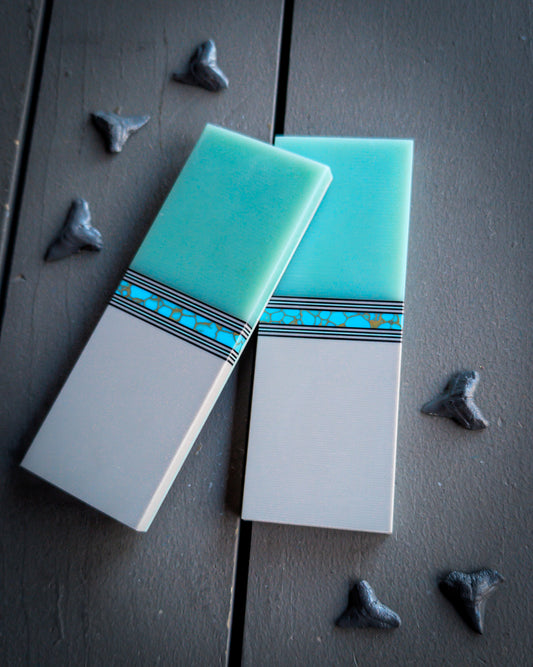 Minty Fresh 1 - Segmented Knife Scales