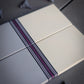 Summer Linens (Purple) - Segmented Knife Scales