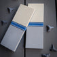 Summer Linens (Blue) - Segmented Knife Scales